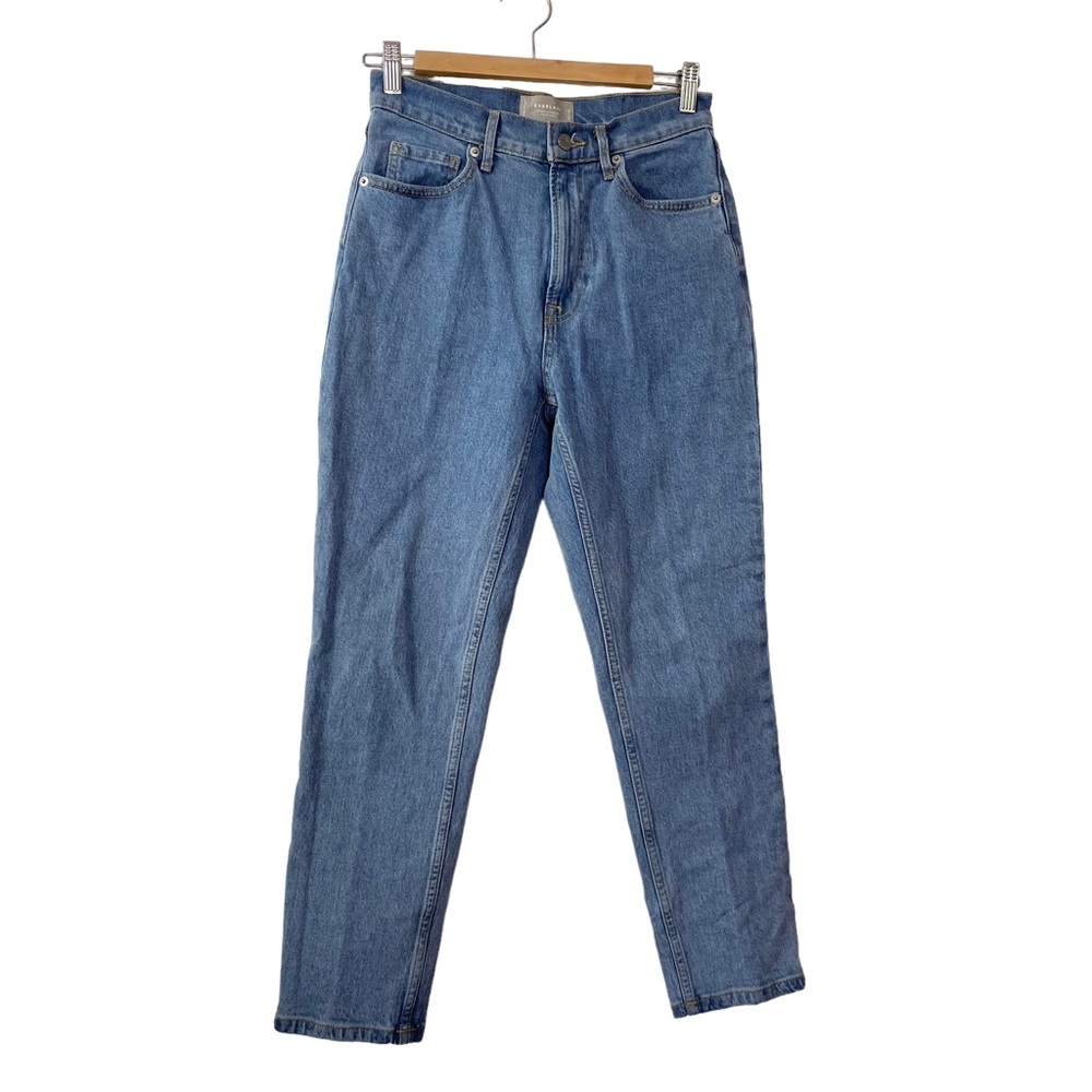 Everlane The Original Cheeky Jean 26" Crop Stone-Washed Sky